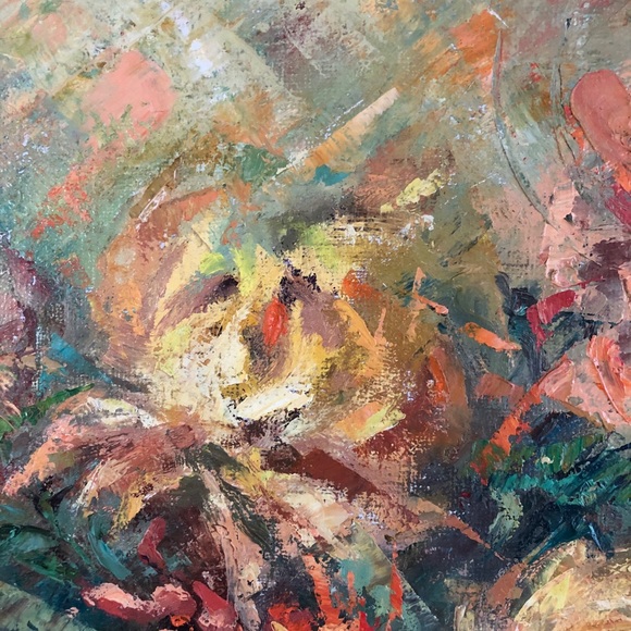 Vintage Original Framed Oil on Canvas - Picture 8 of 11